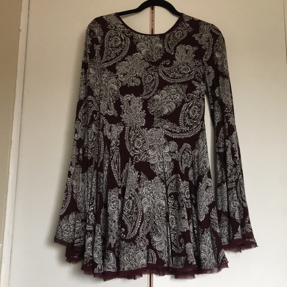 Ecote Sascha Bell sleeve Dress- Urban Outfitters - Picture 4 of 4